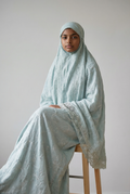 Ensemble Jilbab - Deux pièces vert pastel